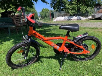 Dětské kolo Btwin 16 palců oranžové - 2