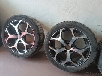 ALU kola 5x112 R17 letní pneumatiky - 2