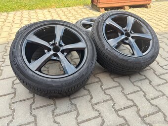 Alu kola 5x100, R17, Barum Bravuris 5 Xl 205/55/17 - 2