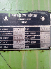 lis excentrický LE 400 - 2