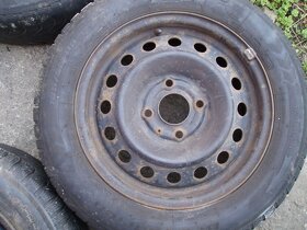 4x 15" plechové disky na NISSAN. - 2