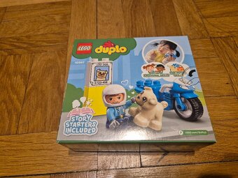 LEGO DUPLO 10967 Policejní motorka - 2