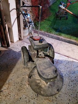 Prodám bubnovou sekačku Dakr s motorem Jikov - 2