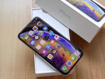 iPhone XS 64GB Silver, ZÁRUKA, TOP, Baterie 100% - 2