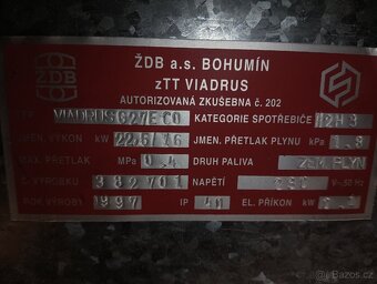 Plynový kotel Viadrus 28 kW díly - 2