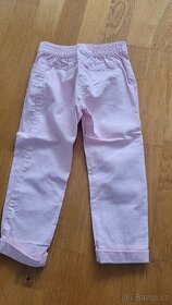 Kalhoty dívčí růžové Next, vel.98 - 2