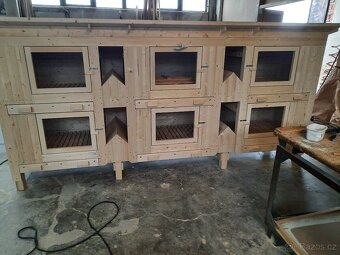 králikárna  6 kotců - 2