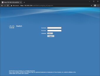 1U switch Cisco SG200-26 gigabit 2x Combo SFP 10/100/1000Mbp - 2