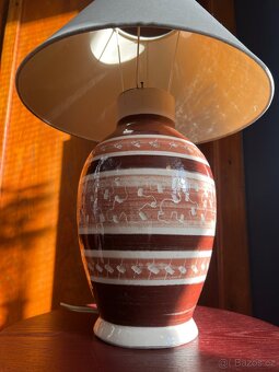 Stará keramická lampa - 2