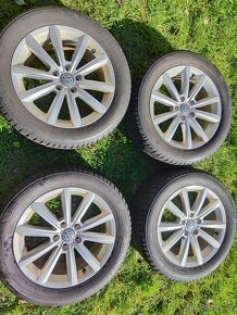 Zimní sada VW T-Roc r17 5x112 Bridgestone 215/55/17 - 2