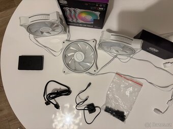 Pc Ventilátory - Cooler Master MasterFan MF120 Halo 3in1 - 2