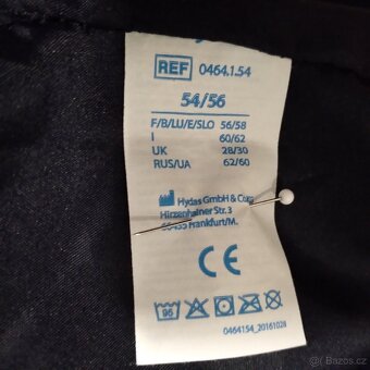 Bunda s kapucí, prodloužená nepromokavá, vel 54/56, foto 5 - 2
