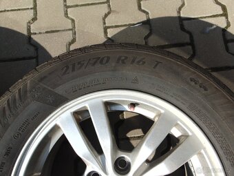 kola Mitsubishi Outlander ASX, zimní pneu 215/70 r16 - 2