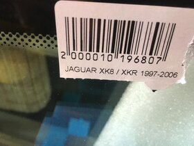 Nové čelní okno na Jaguar XKr, XK8 - 2