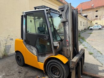 VZV Jungheinrich DFG 550s r.v. 2019, pozicionér, zdvih 3,3 m - 2