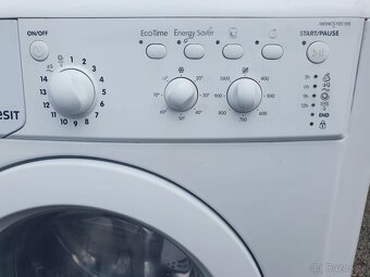 PRACKA INDESIT,BOCNI PLNENI,5KG,MODERNI,PLNE FUNKCNI - 2