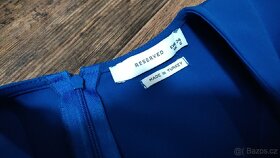 Dámské modré elegantní šaty Reserved XS - 2