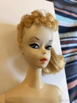 Vzácný Barbie culík číslo 1 z roku 1959, originální vintage - 2