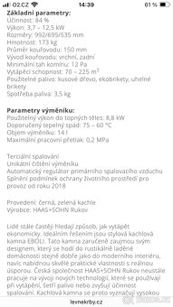 Krbová kamna s výměníkem - 2
