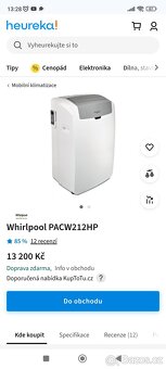 Klimatizace Whirlpool PACW212HP - 2