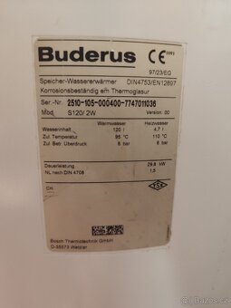 Buderus bojler 120l - 2