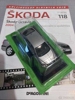 Kaleidoskop slavných vozů ŠKODA 1:43 - 2