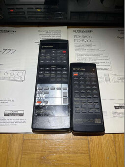 PIONEER PD-S 701 (CD přehrávač) + PIONEER SX-777 (receiver) - 2