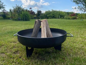 Přenosné ocelové ohniště 50cm - 2