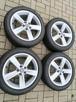 alu kola 5x100 r16 VW Polo, Škoda,Seat a 215/45/15 - 2