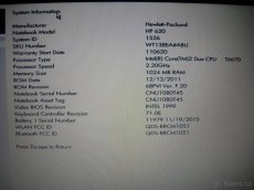 HP 620 - na nahradni dily - 2