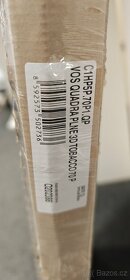 Interiérové dveře 2ks MASONITE 70/ plné s čtvercovým vzorem - 2