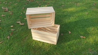 Dřevěné bedýnky - 2