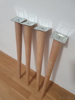 Nohy ze stolu masiv buk - 2