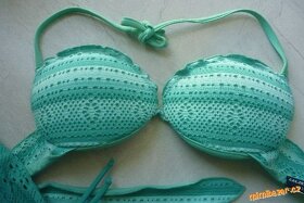 Zelené dvojdílné plavky, XS/2 - 2