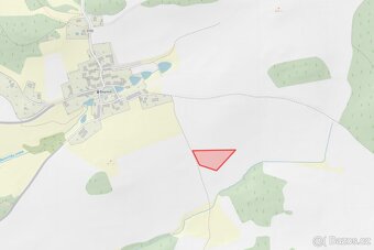 Zemědělská půda, prodej, Bezmíř, Vojkov, Benešov - 2