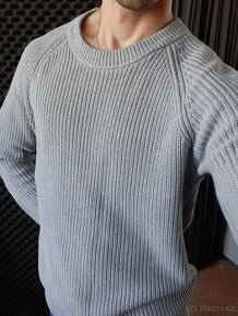 Šedý svetr Tommy Hilfiger vel. S - 2