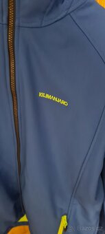 Modrá softshellová bunda Kilimanjaro - 2