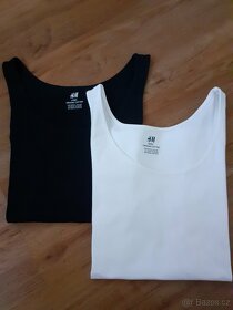 Trička na ramínka H&M, vel. 158/164 - 2