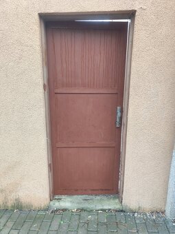 Plechové dveře 80 - 2