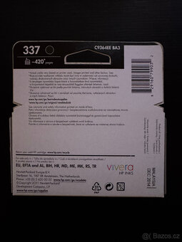 HP 337 (C9364EE) černý originální - 2
