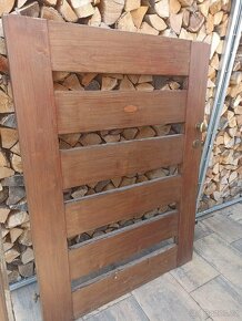 Dřevěná branka - 2