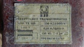 Rozptylový transformátor - 2
