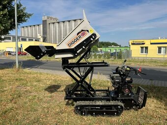 Samonakladaci dumper prepravnik pasovy minidumper D600 L PRO - 2