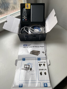 Western Digital WD TV Live Media přehrávač.Nepoužívaný. - 2