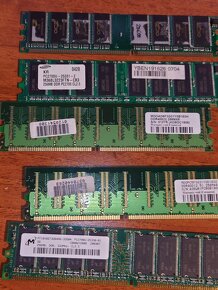 retro DDR1 17 kusu otestovane/jednostrane pro starsi desky - 2