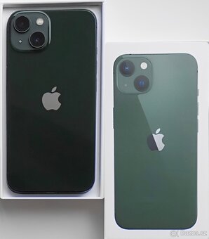 iPhone 13 Mini Green BATERIE 100% TOP - 2