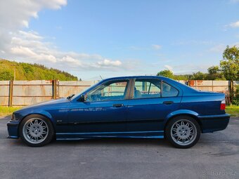 BMW E36 323i SEDAN 1997 originální ///M paket AvusBlau - 2