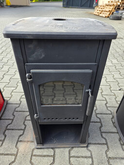 Krbová kamna BELLA THALIA, 6,2kW, oranžová - 2