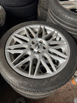 Alu kola rial r17 5x100 + šrouby a podložky. - 2
