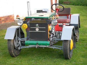 Malotraktor domácí výroby - 2
